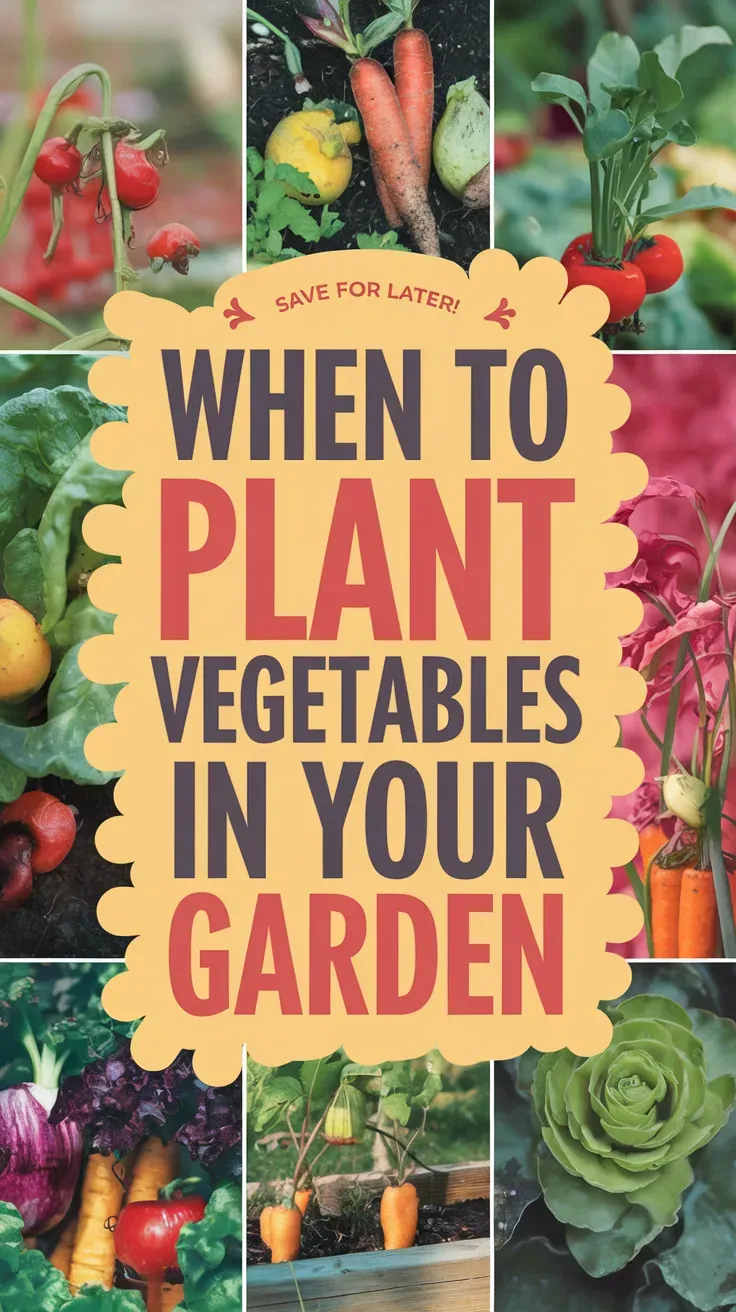 Plant Vegetables in Your Garden