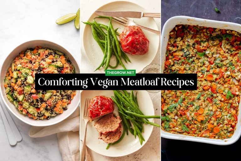 Comforting Vegan Meatloaf Recipes