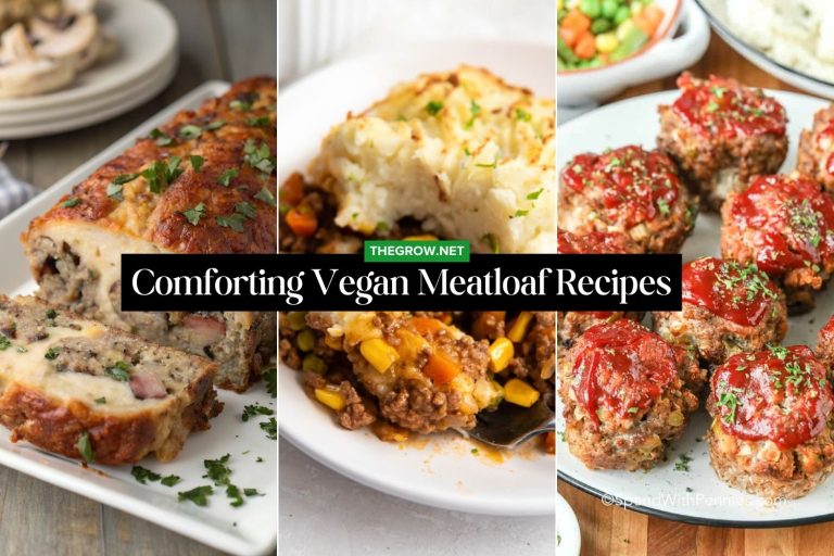 Comforting Vegan Meatloaf Recipes