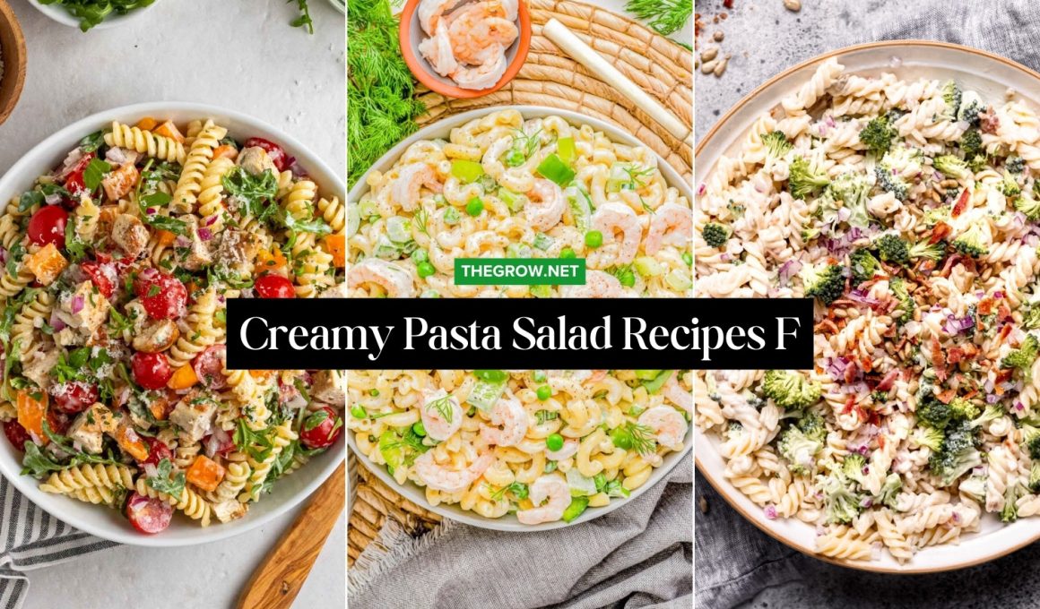 Creamy Pasta Salad Recipes For Any Occasion
