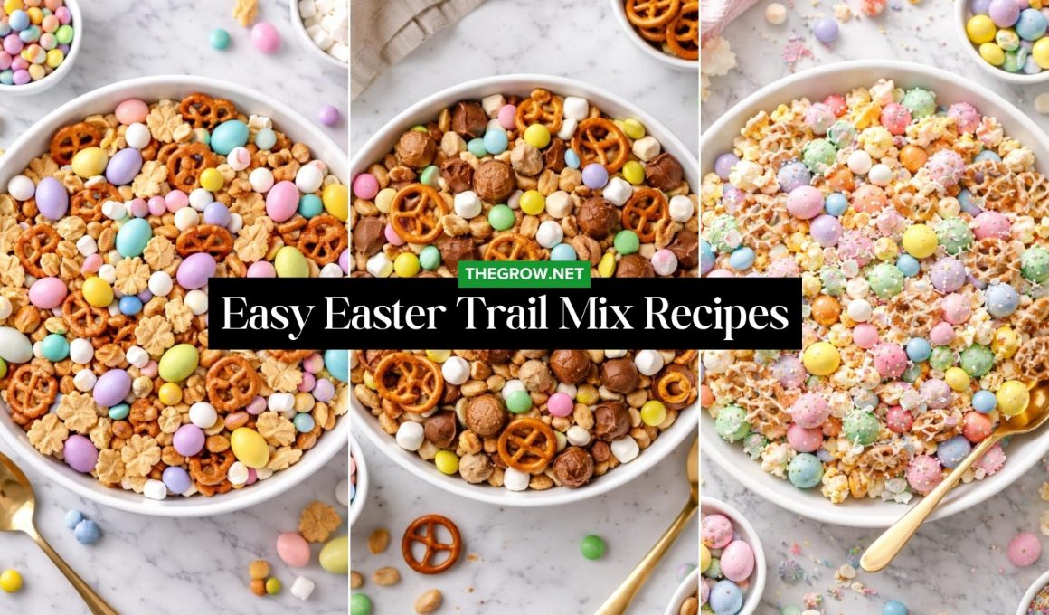 Easy Easter Trail Mix Recipes