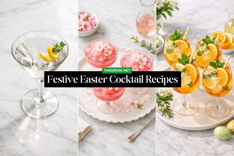 Festive Easter Cocktail Recipes