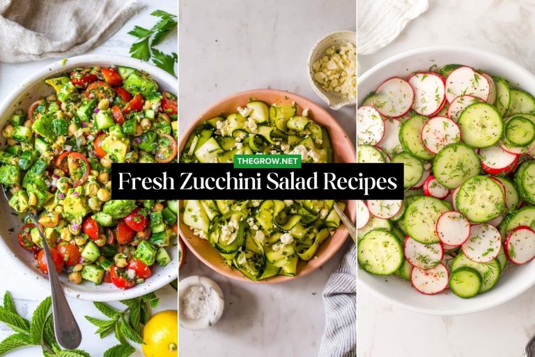 Fresh Zucchini Salad Recipes