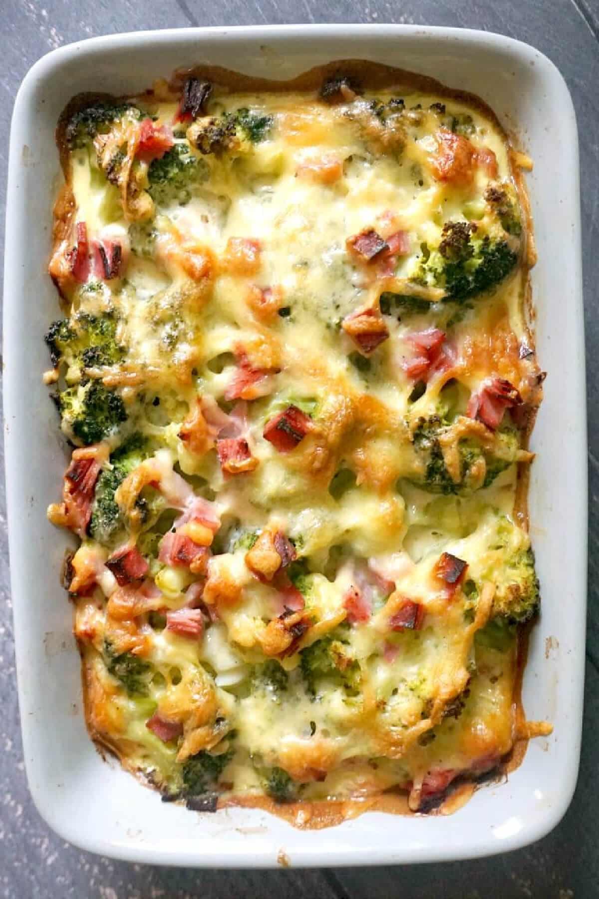 Cheesy Ham and Broccoli Soup