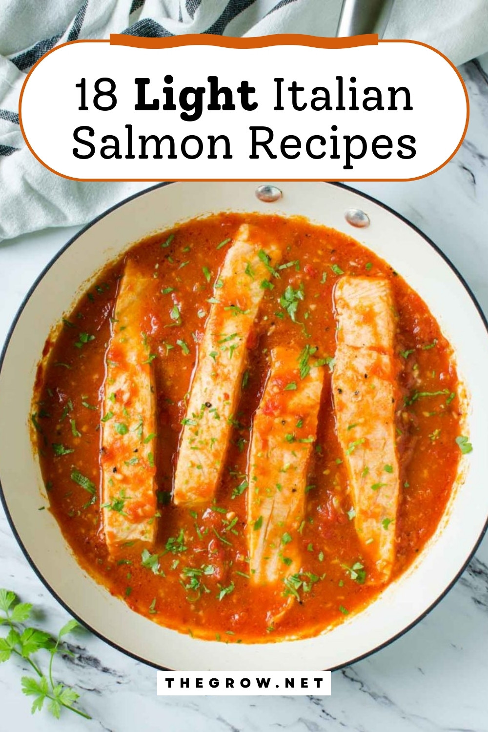 Light Italian Salmon Recipes-pin