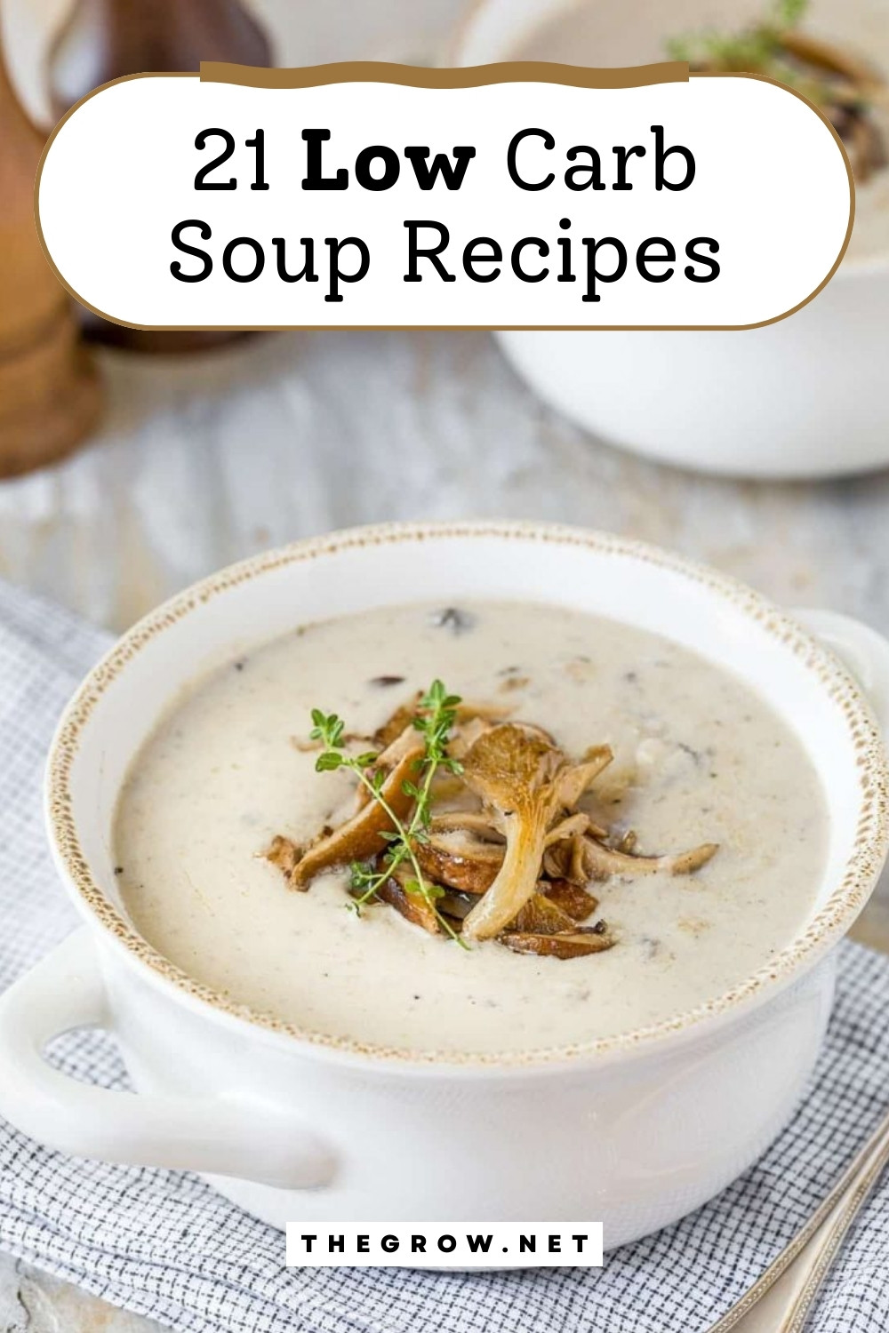 Low Carb Soup Recipes-pin
