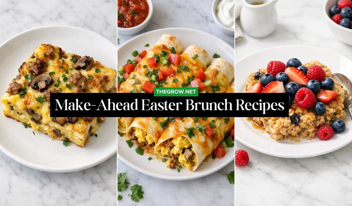 Make-Ahead Easter Brunch Recipes