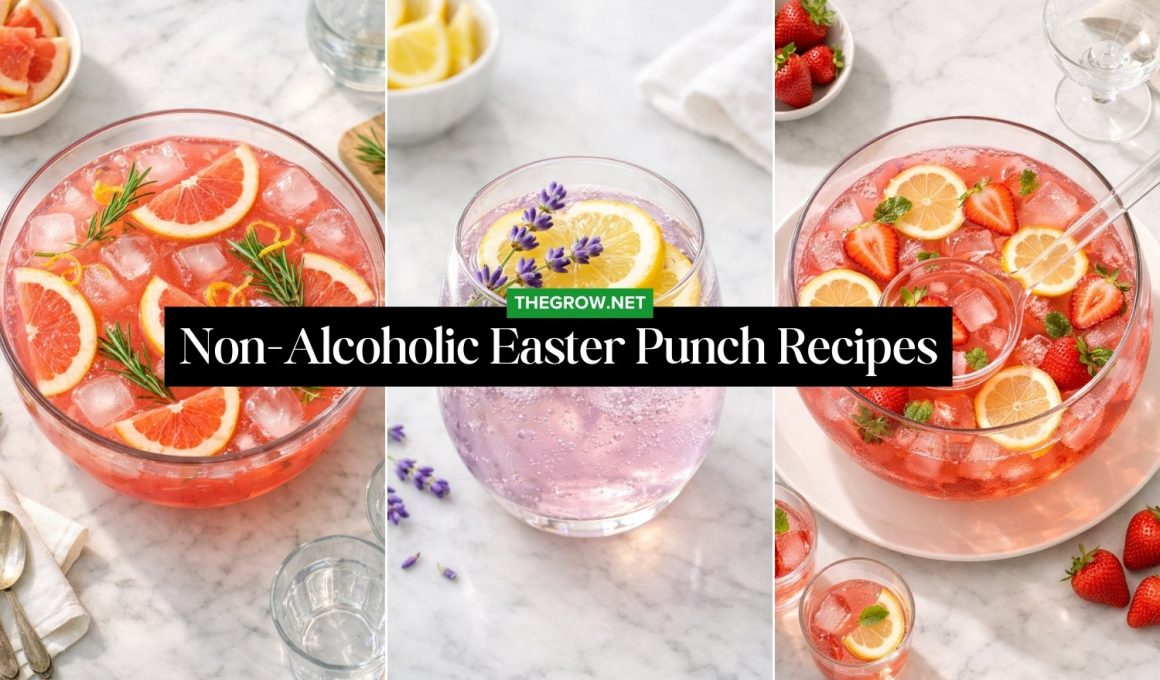 Non-Alcoholic Easter Punch Recipes