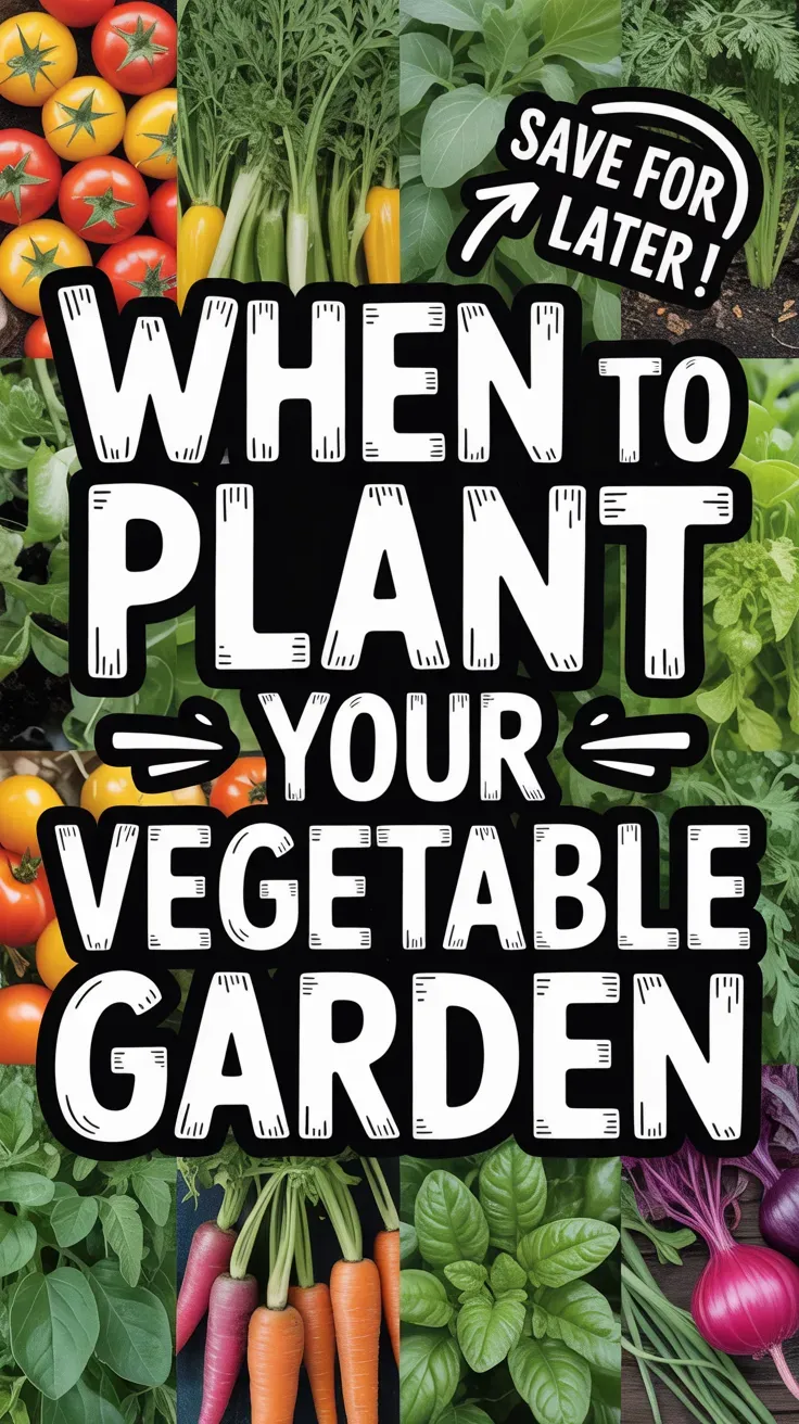 Plant Your Vegetable Garden
