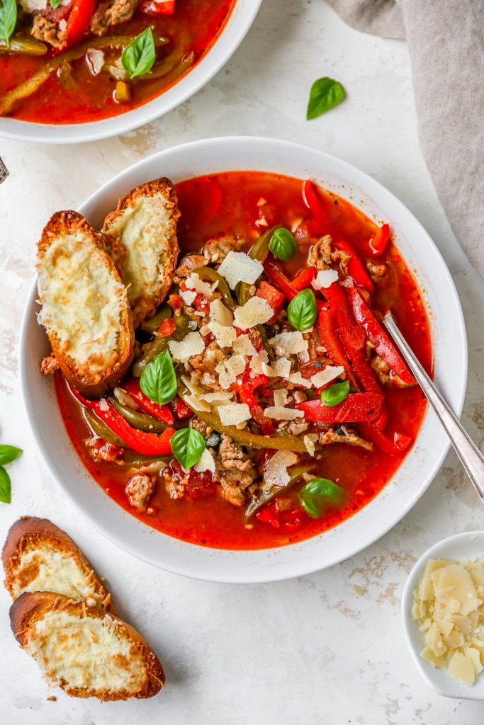 Sausage and Pepper Soup