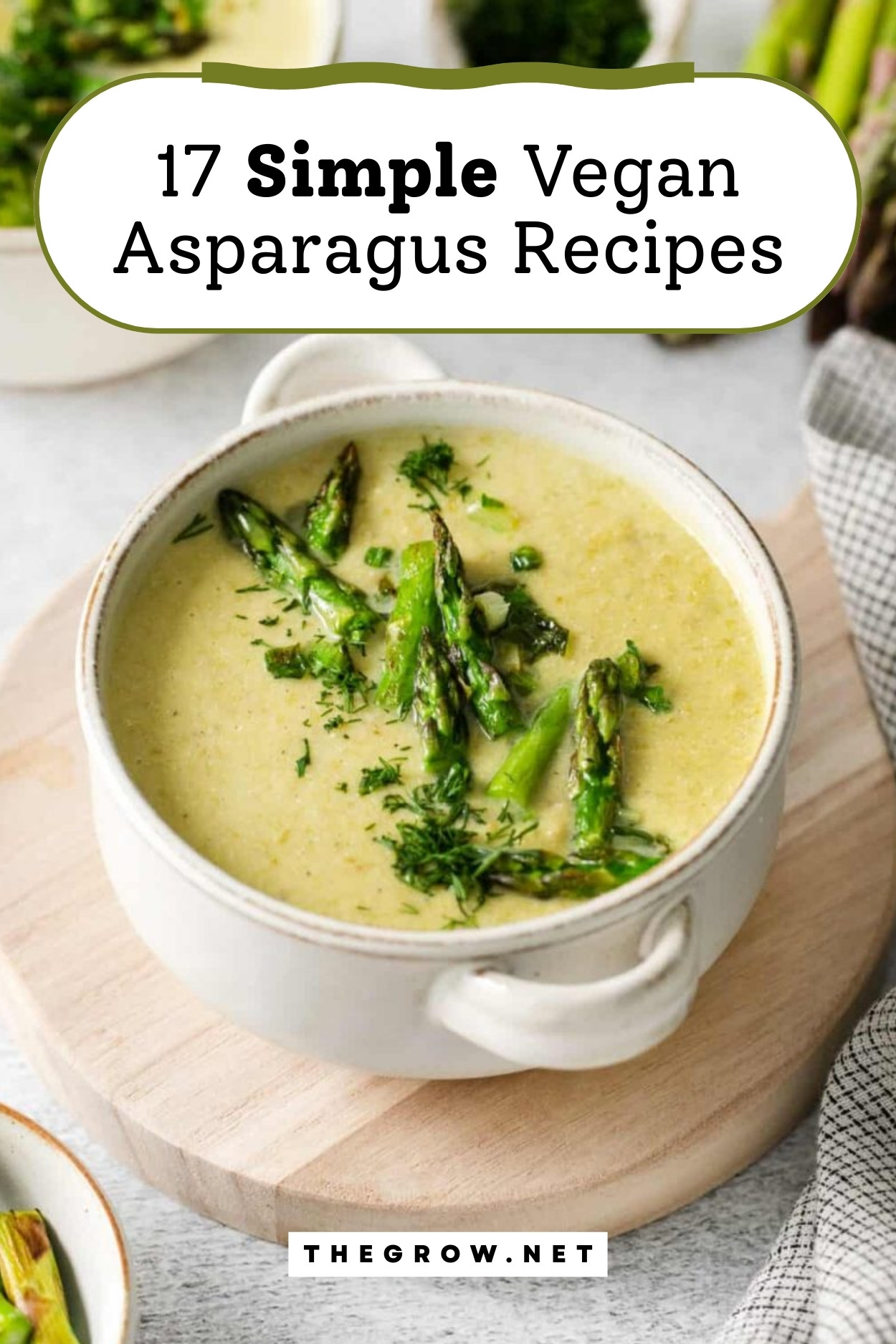 Simple Vegan Asparagus Recipes-pin
