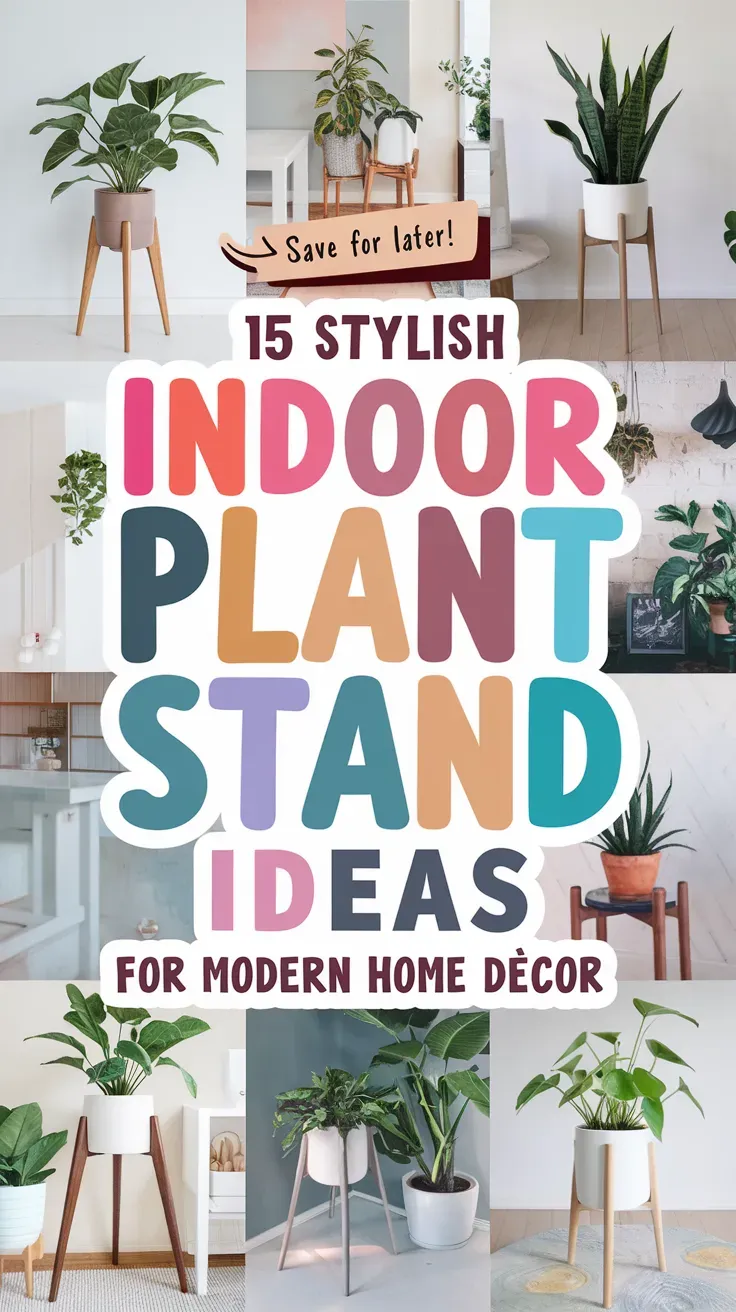 Stylish Indoor Plant Stand Ideas