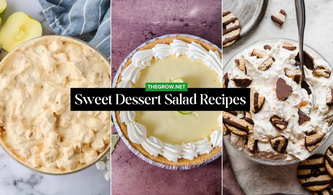 Sweet Dessert Salad Recipes