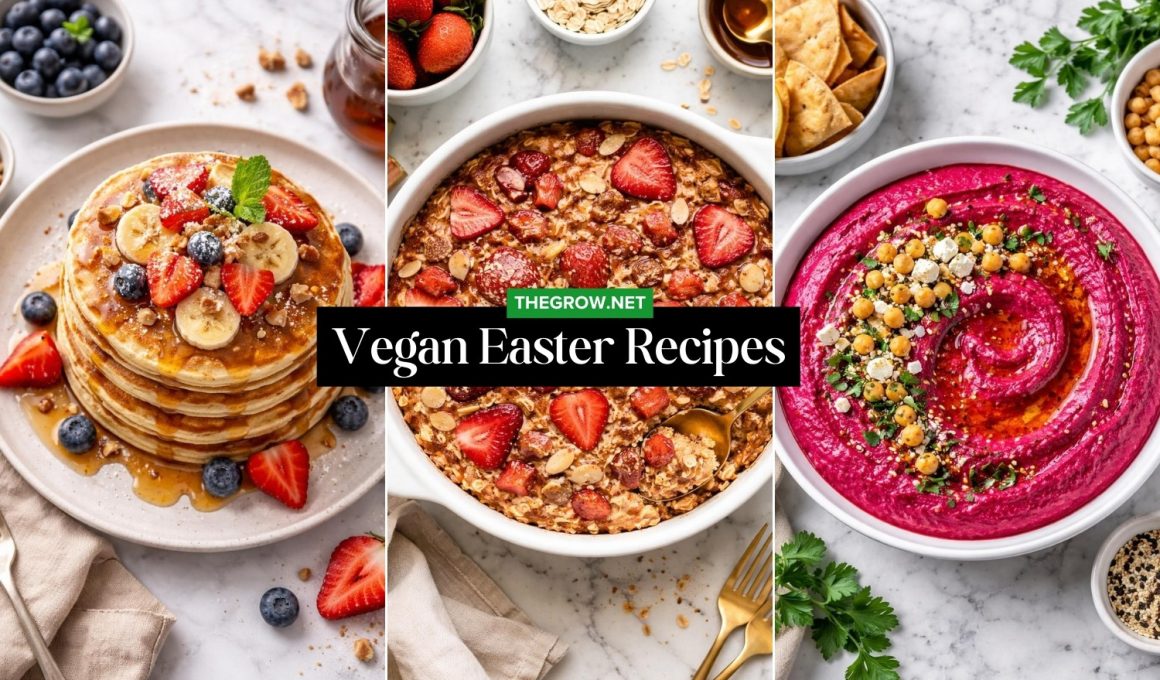 Vegan Easter Recipes for the Holiday Table