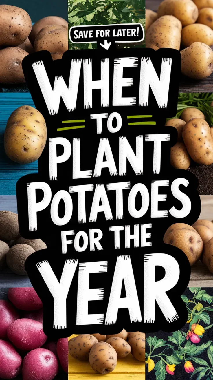 When to Plant Potatoes for the Year