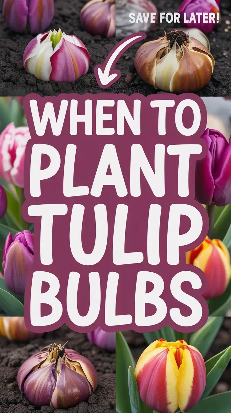 When to Plant Tulip Bulbs