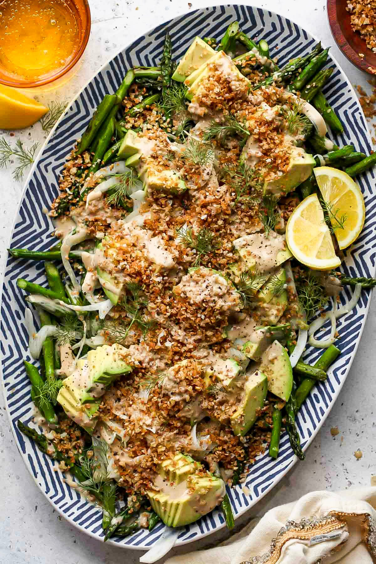 Asparagus and Avocado Salad