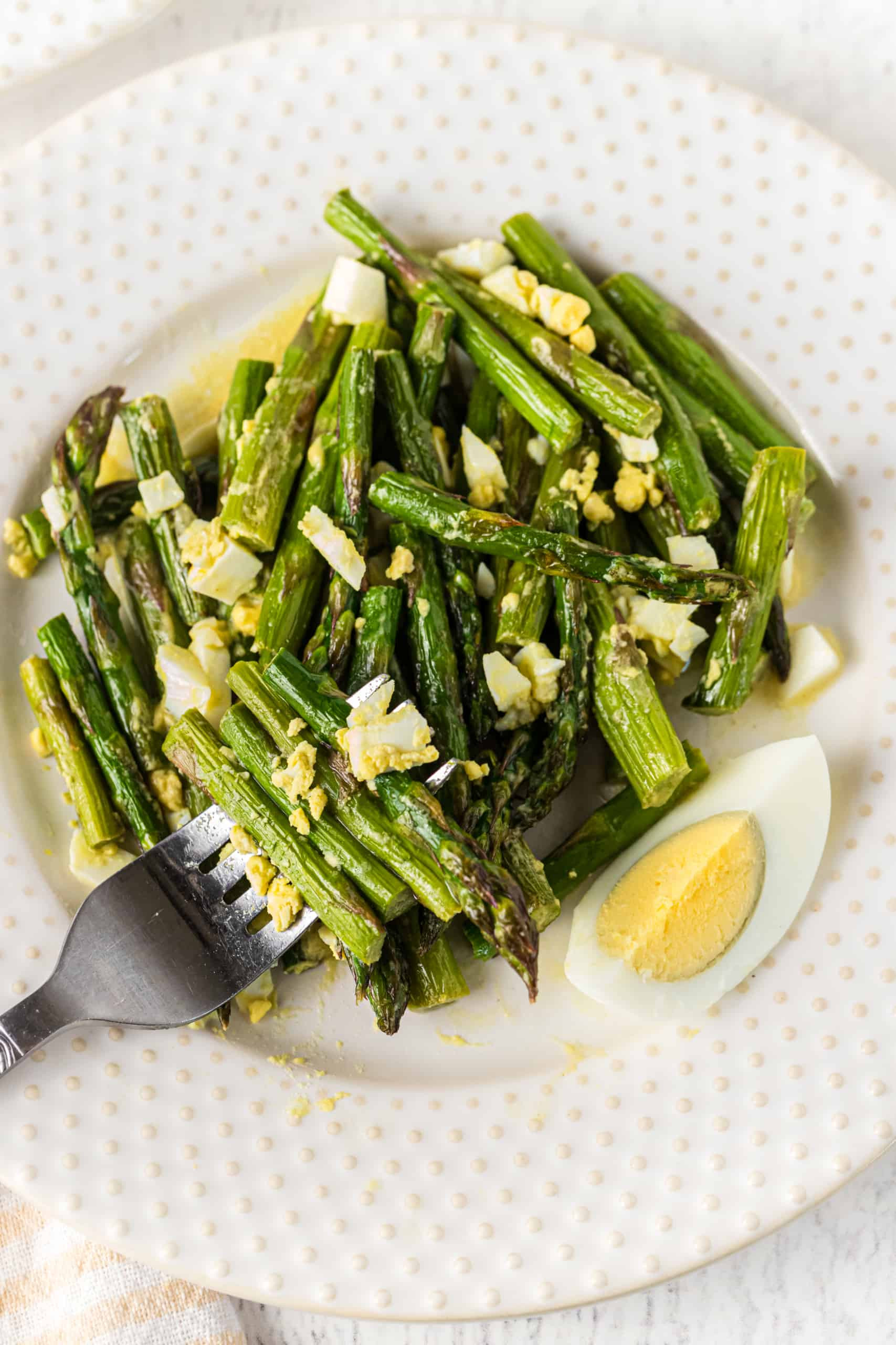 Asparagus and Hard-Boiled Egg Salad