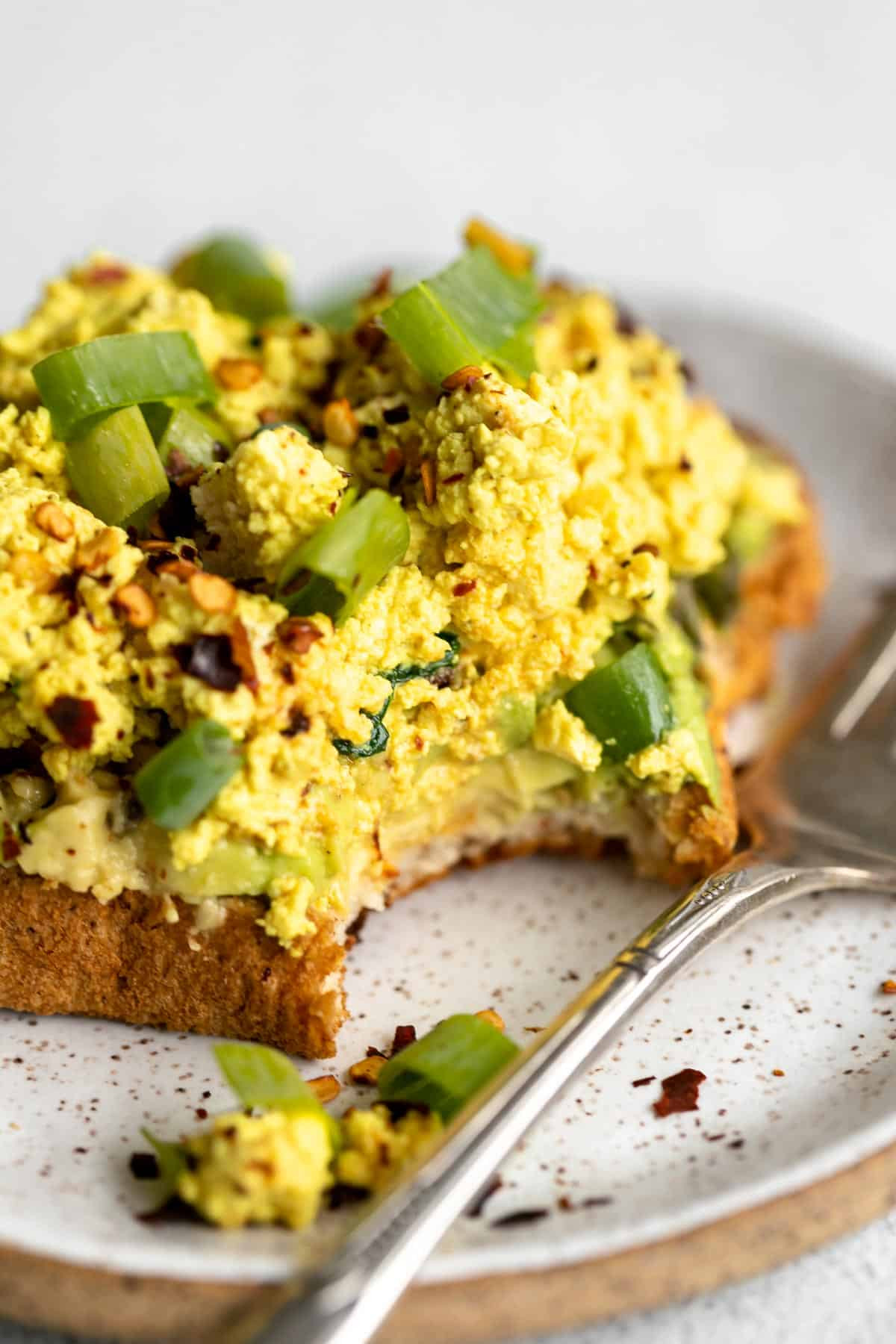 Asparagus and Tofu Scramble