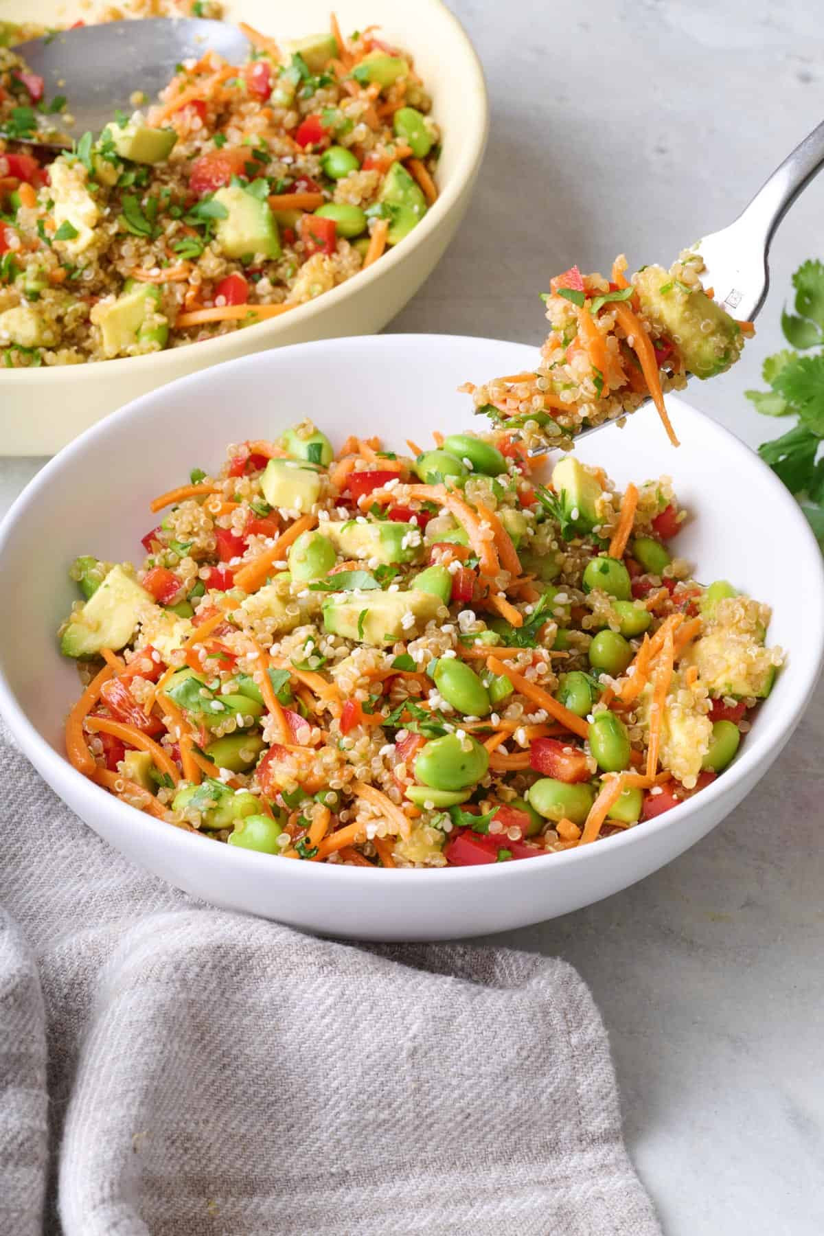 Avocado & Edamame Salad Bowl