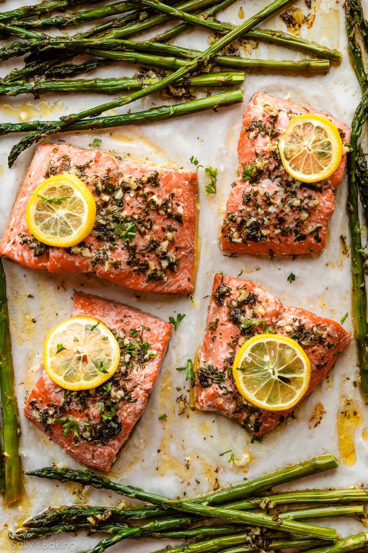 Lemon and Herb Baked Salmon