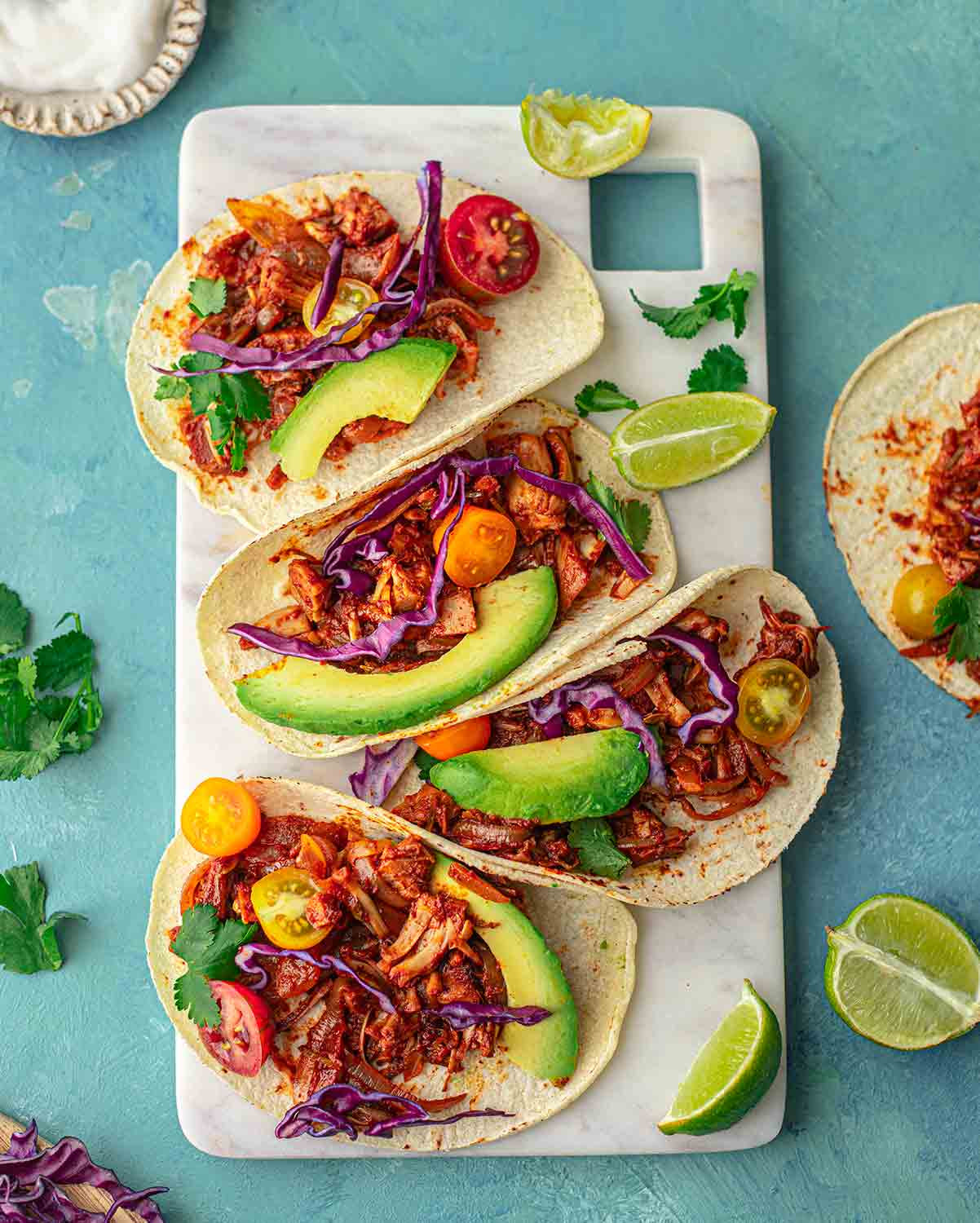 Barbecue Jackfruit Tacos