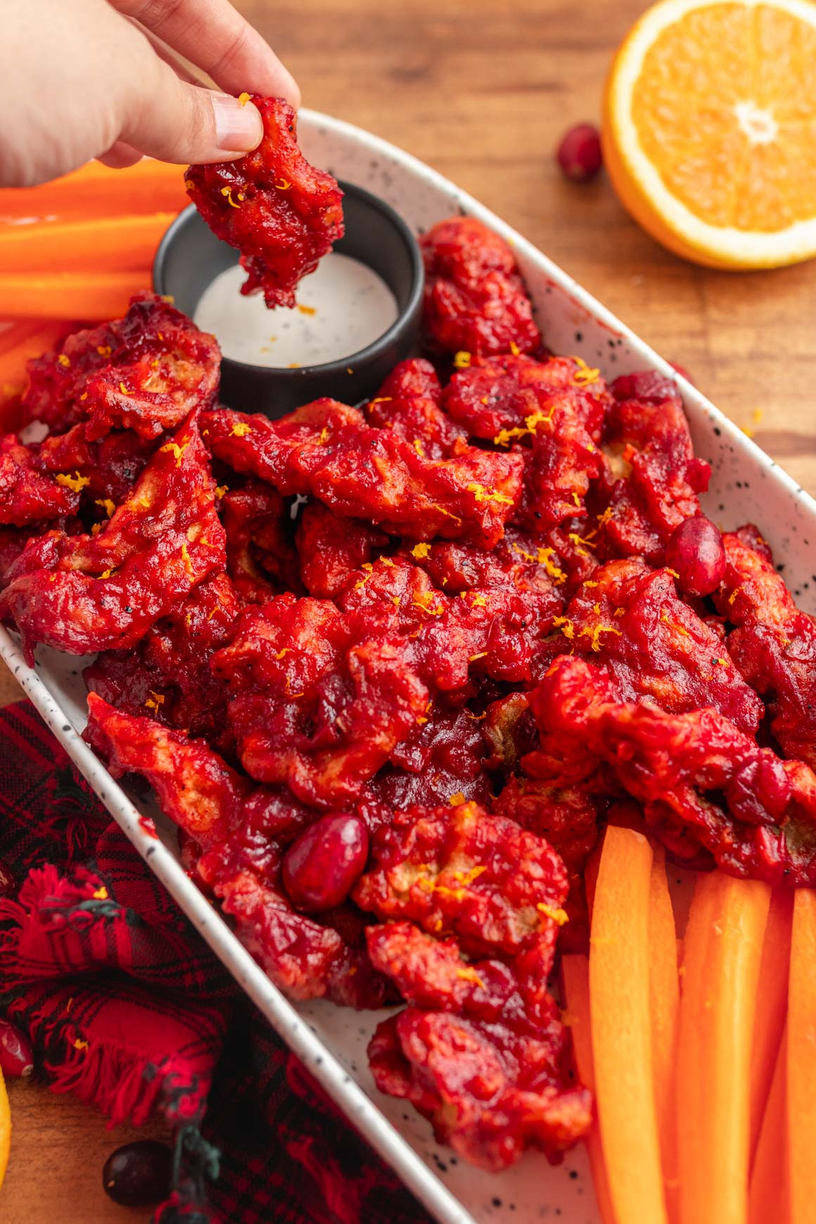 Buffalo Mushroom “Wings”