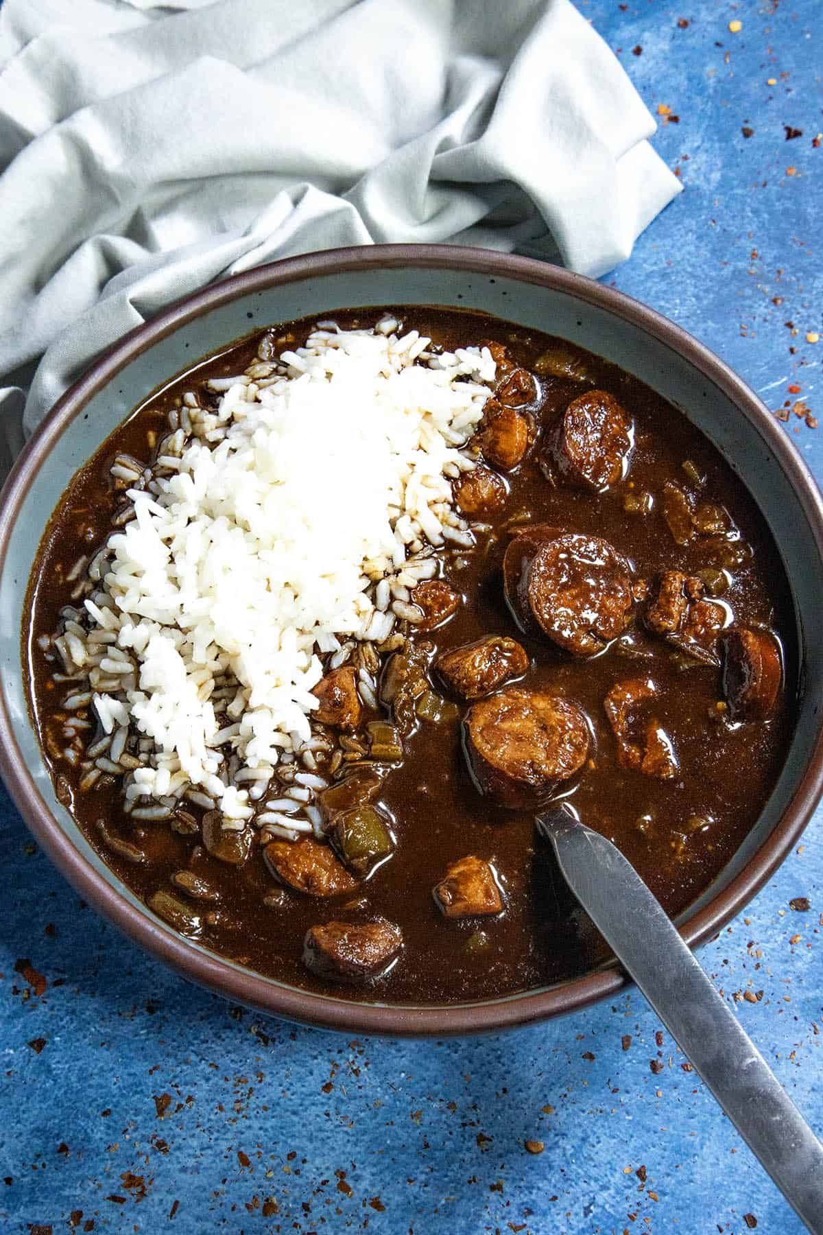 Cajun Chicken and Sausage Gumbo