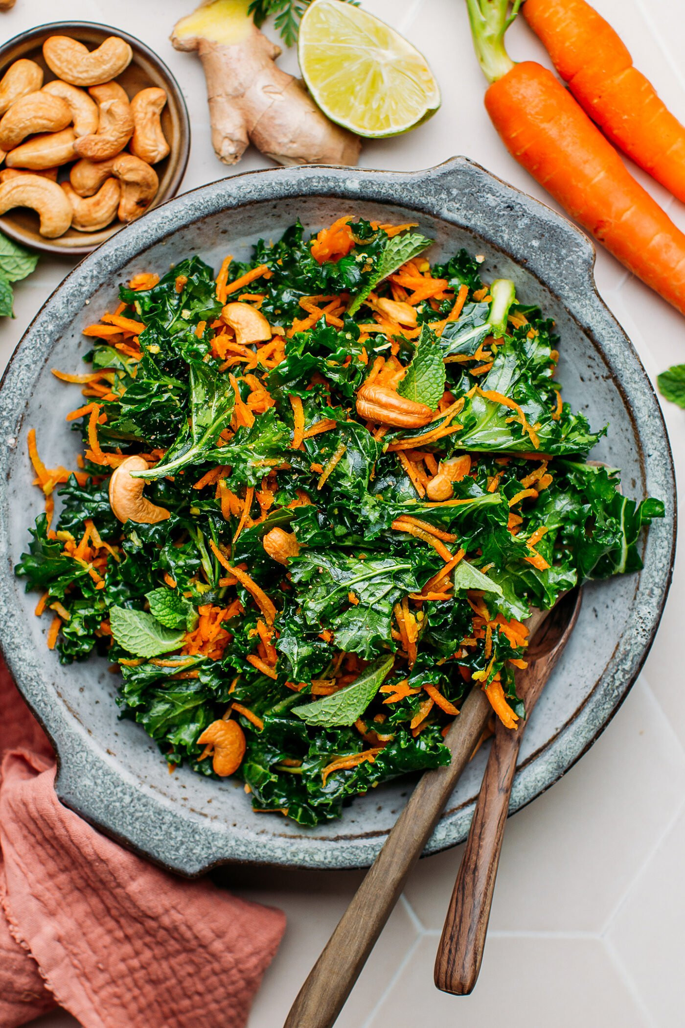 Carrot Ginger Detox Salad