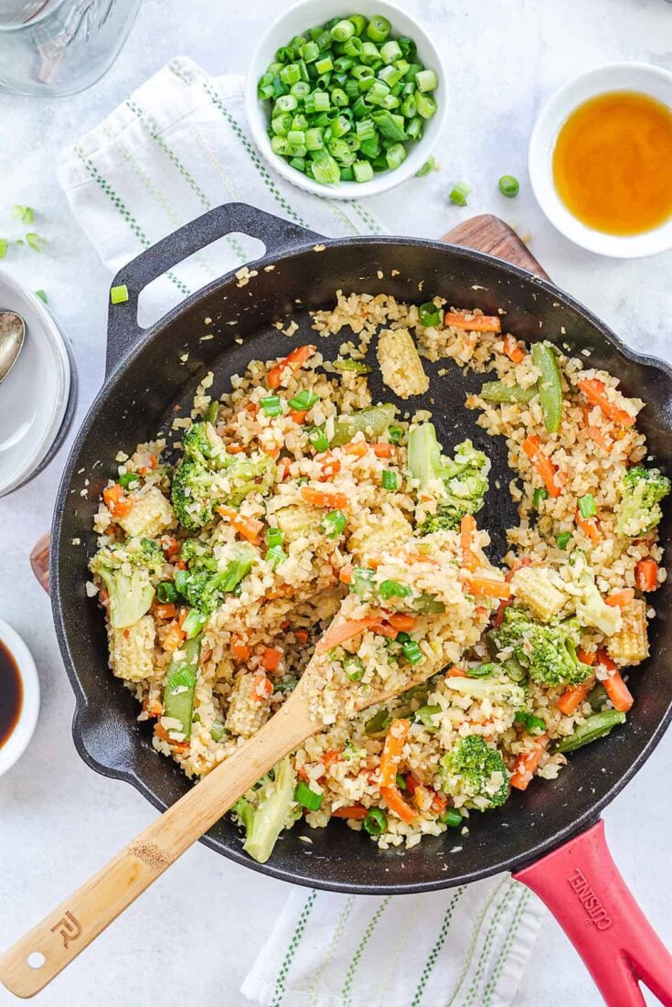 Cauliflower "Rice" Stir-Fry