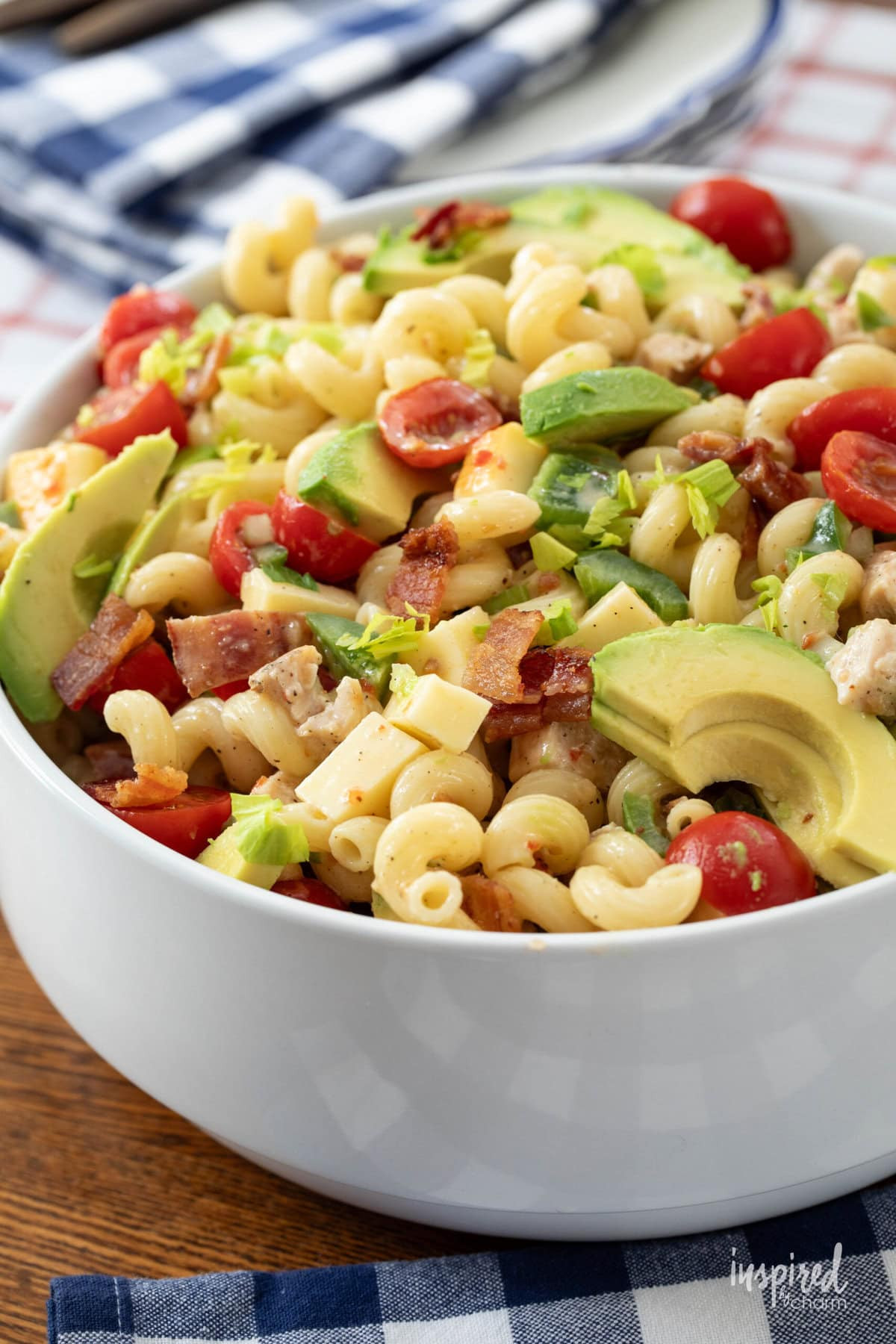Chicken Club Pasta Salad