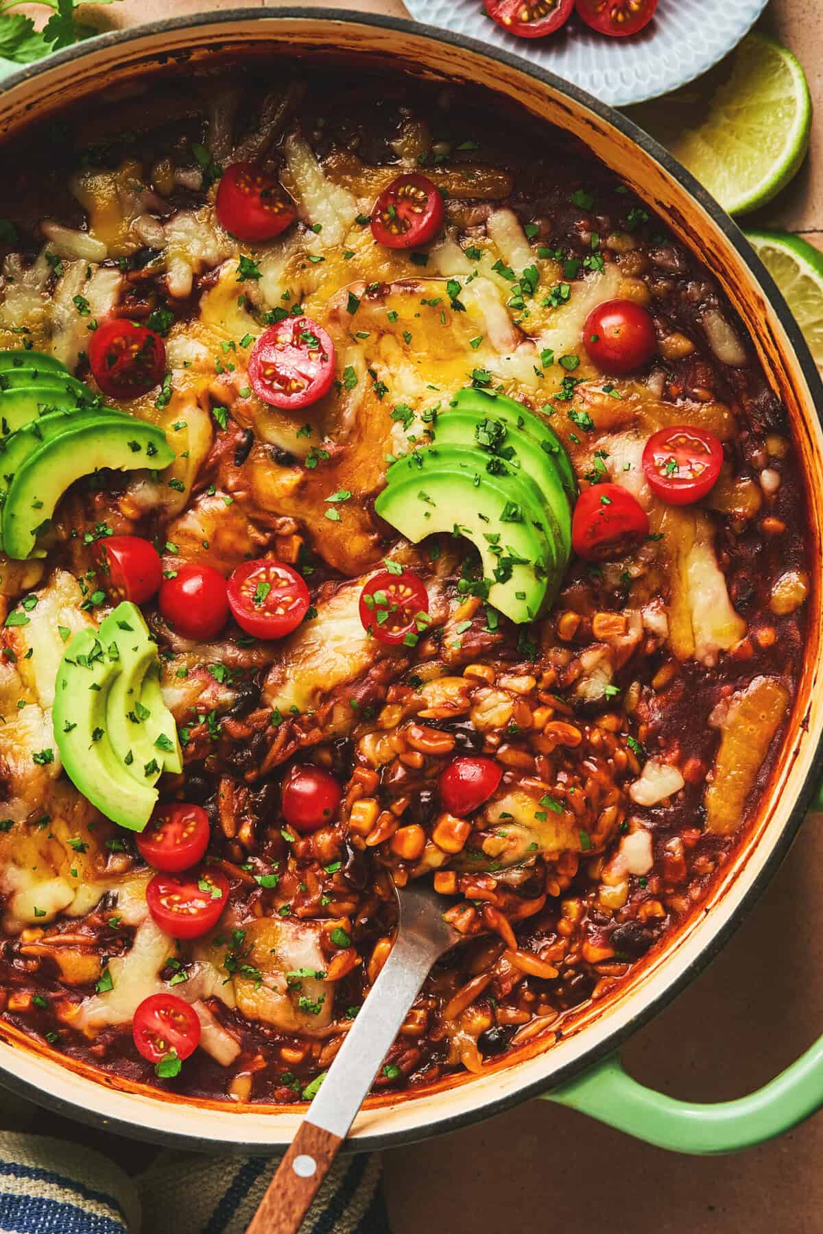 Chicken Enchilada Orzo