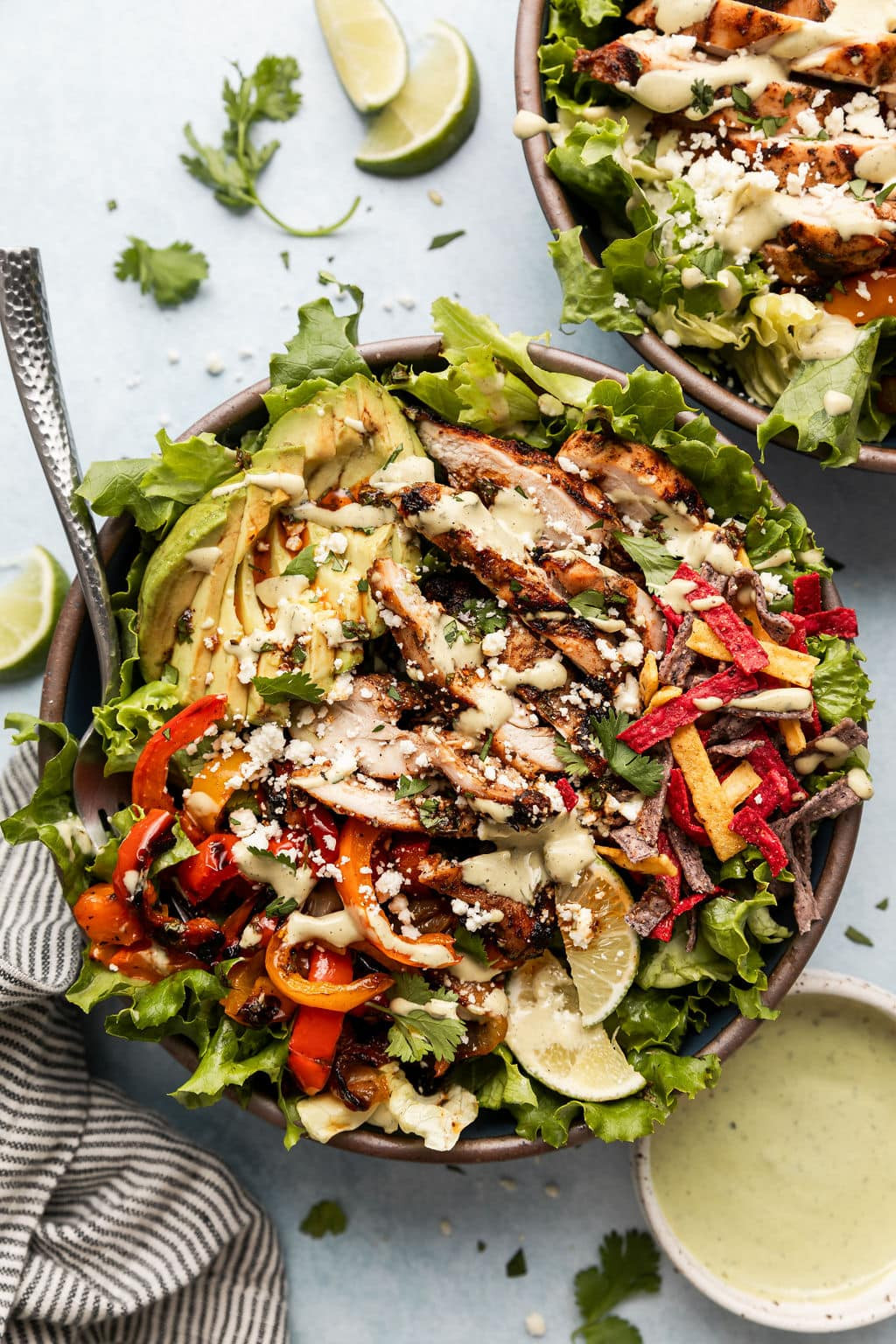 Chicken Fajita Salad