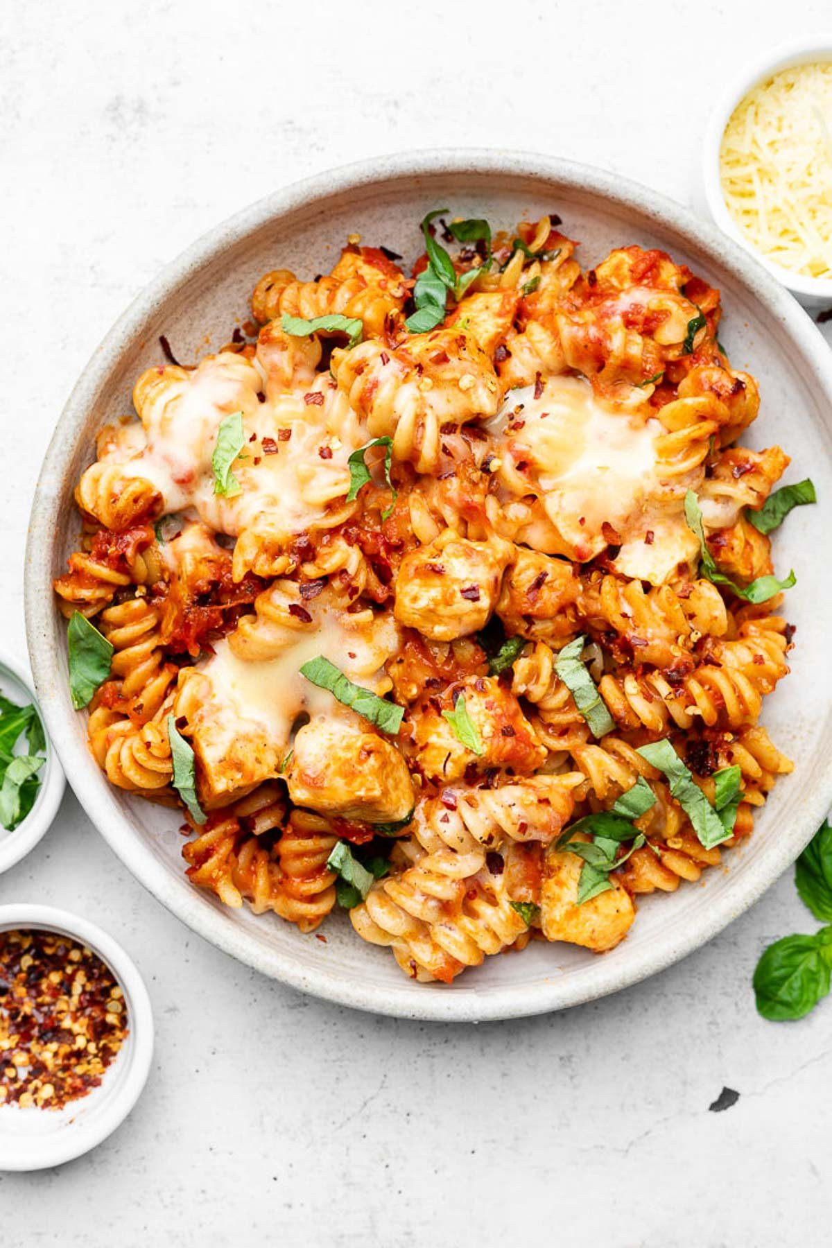 Chicken Parmesan Pasta Salad