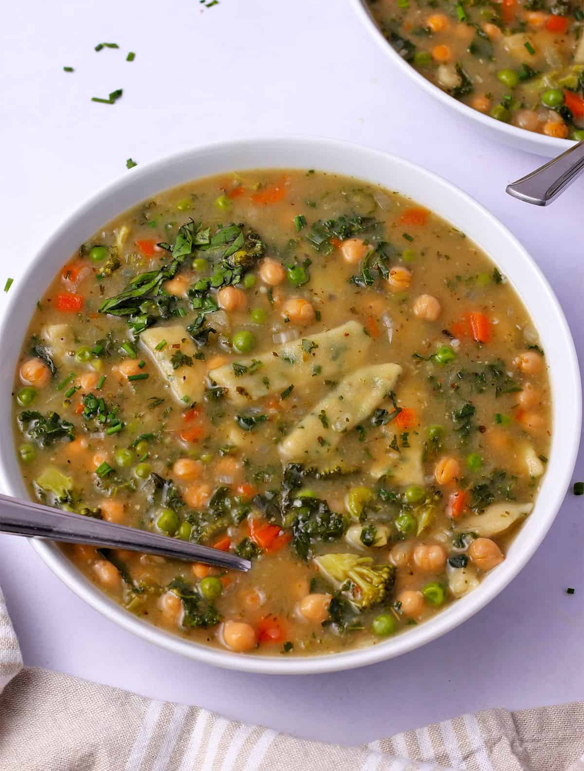 Chickpea and Dumpling Stew