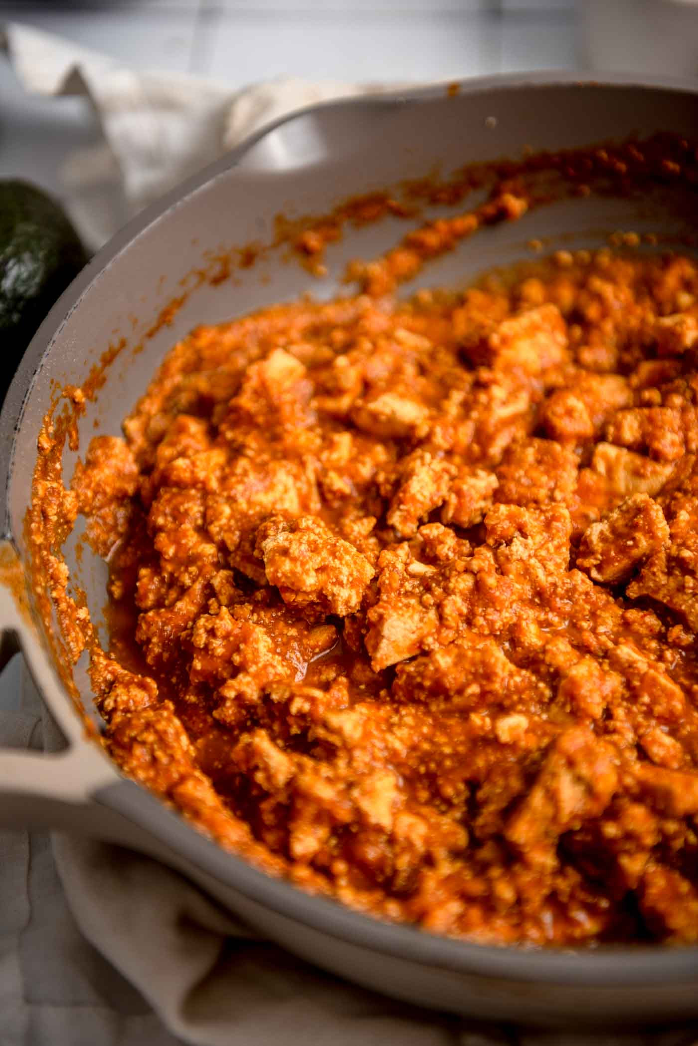 Chipotle" Sofritas Style Tofu Tacos