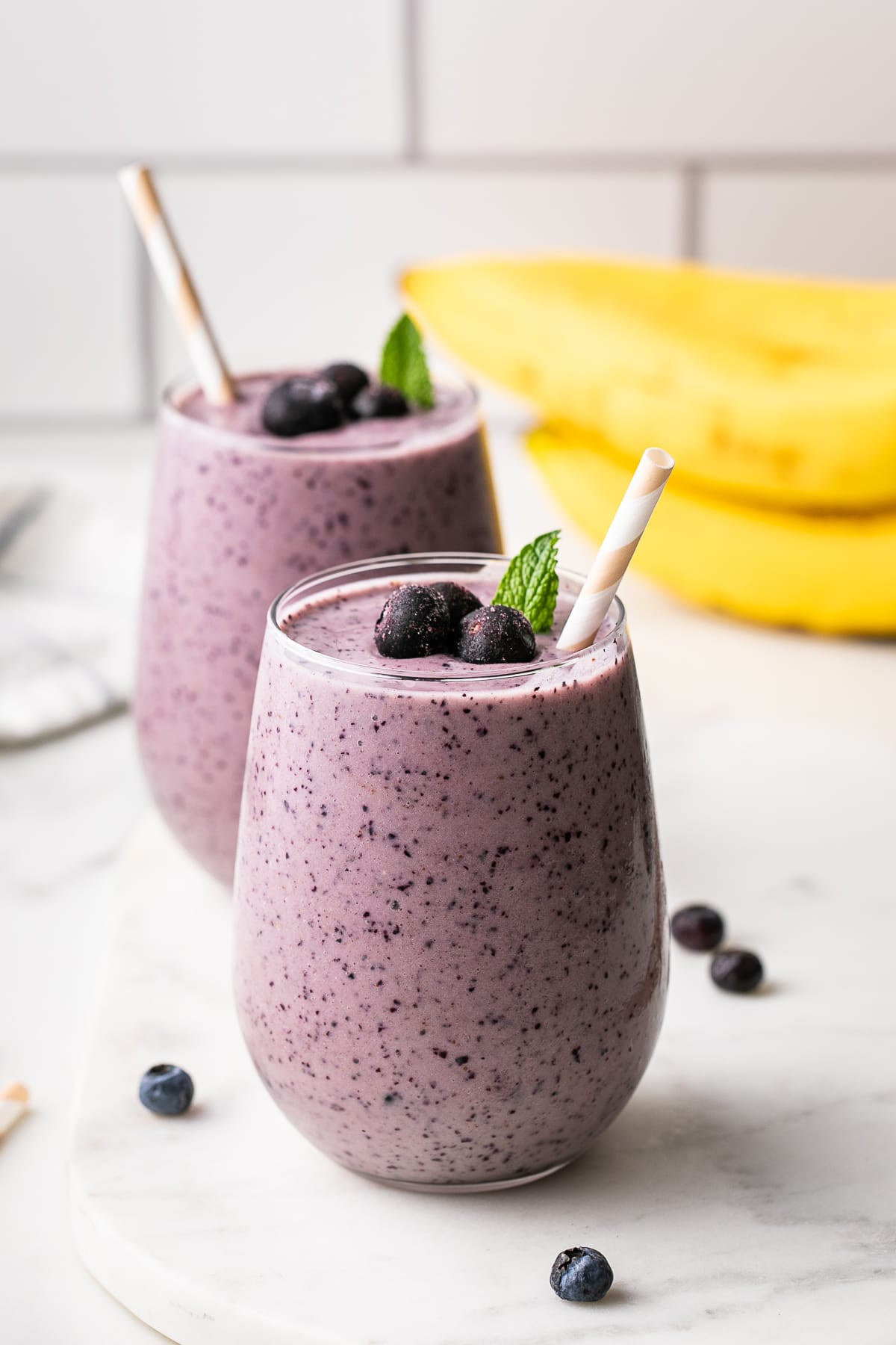 Classic Blueberry Banana Smoothie