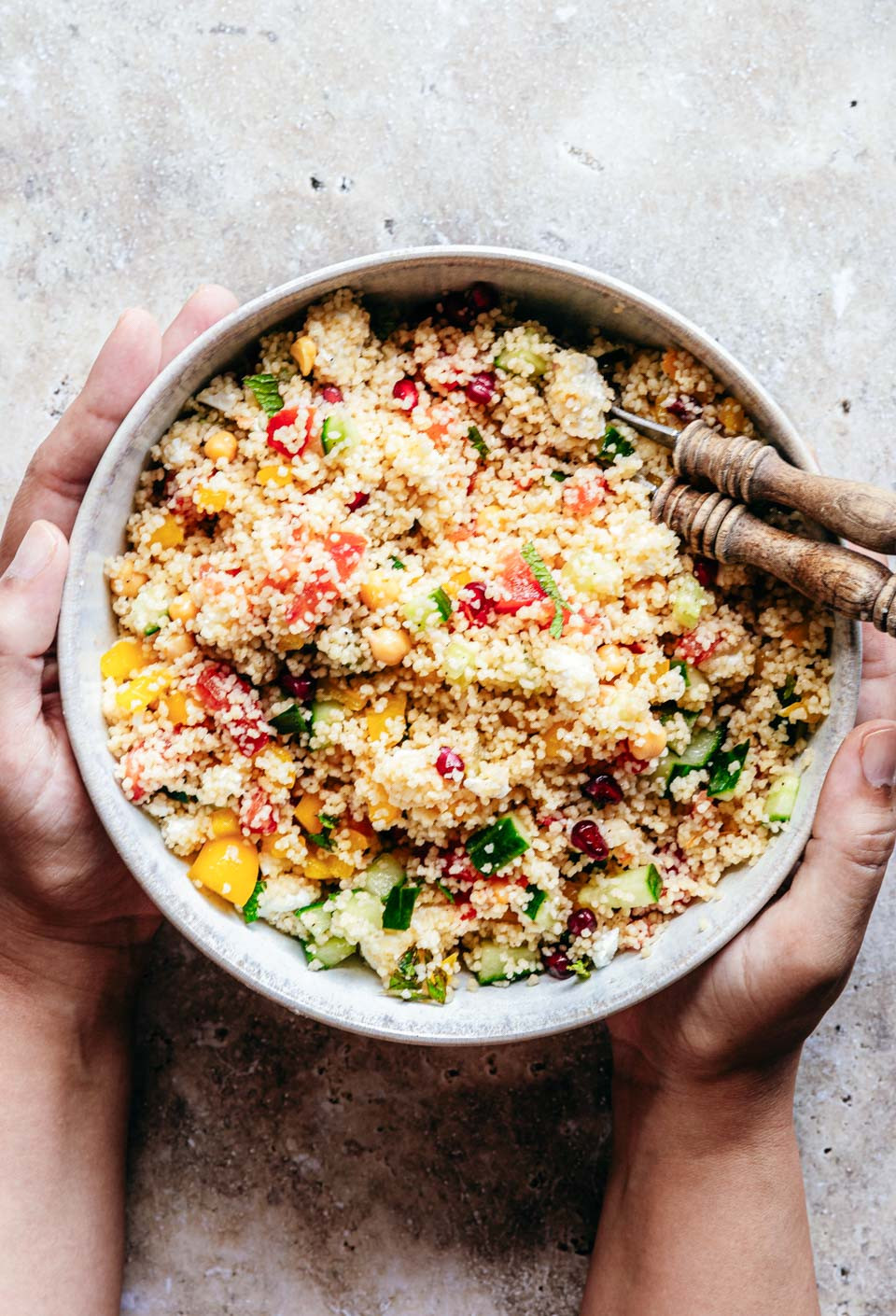 Couscous Salad with Feta