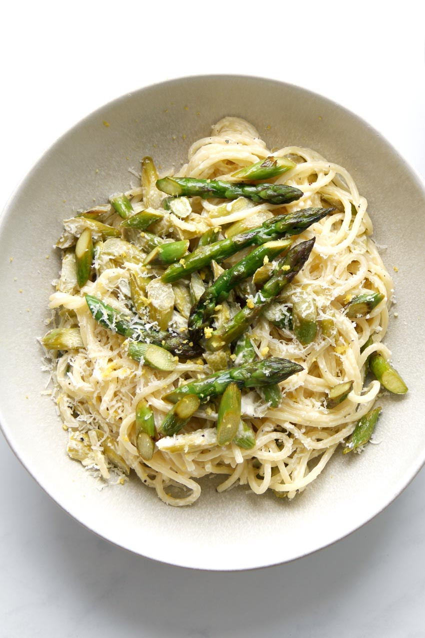 Creamy Asparagus Pasta