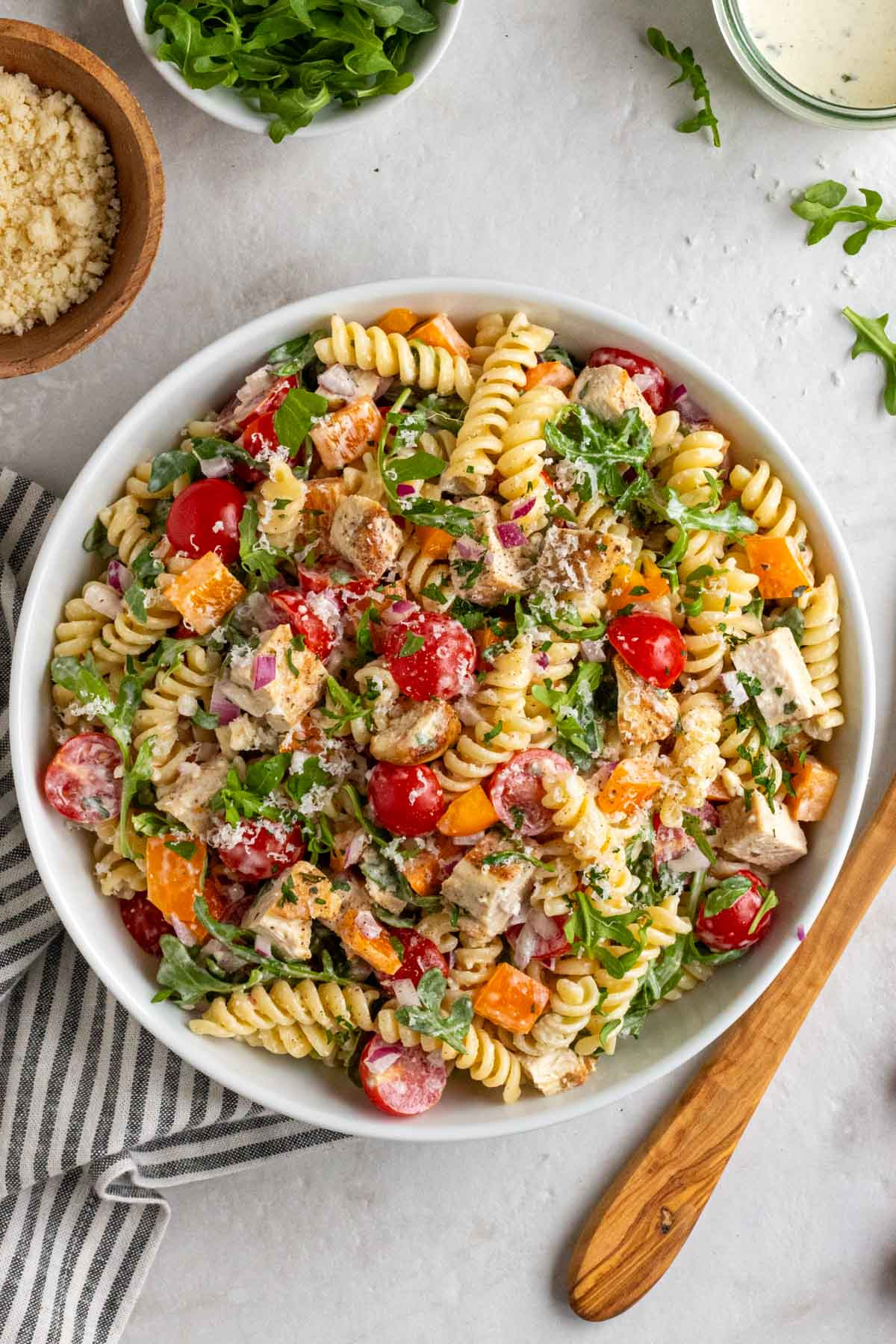 Creamy Chicken Pasta Salad