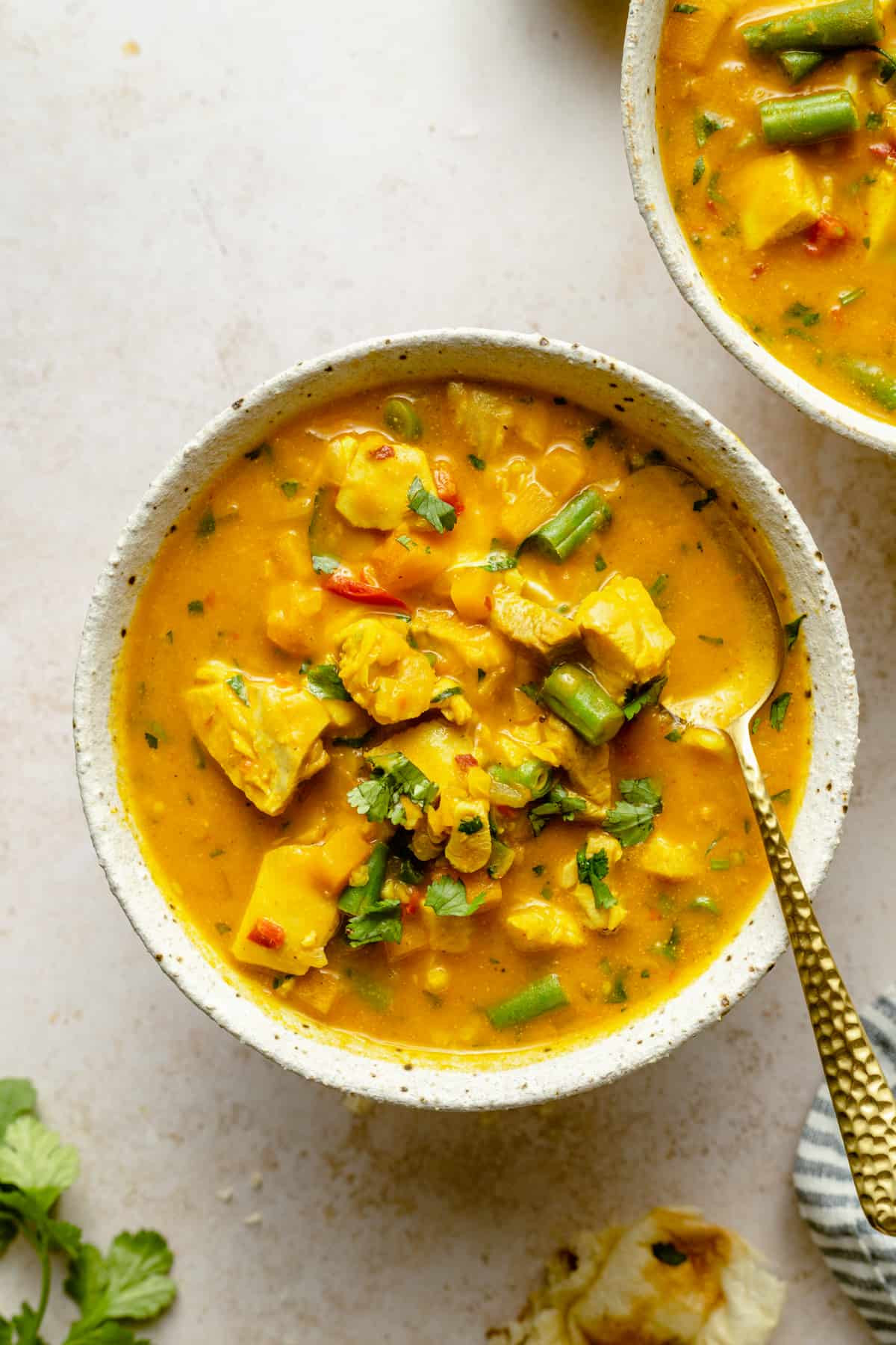 Creamy Coconut Curry Spinach Soup