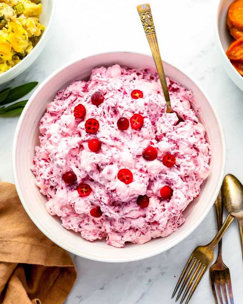 Creamy Cranberry Fluff Salad