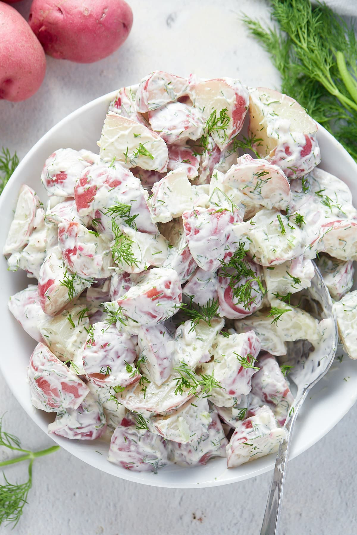 Creamy Dill and Celery Potato Salad