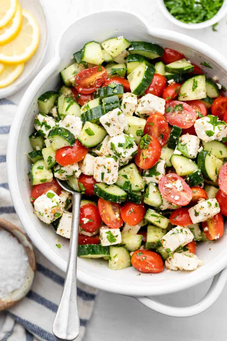 Cucumber Feta Salad