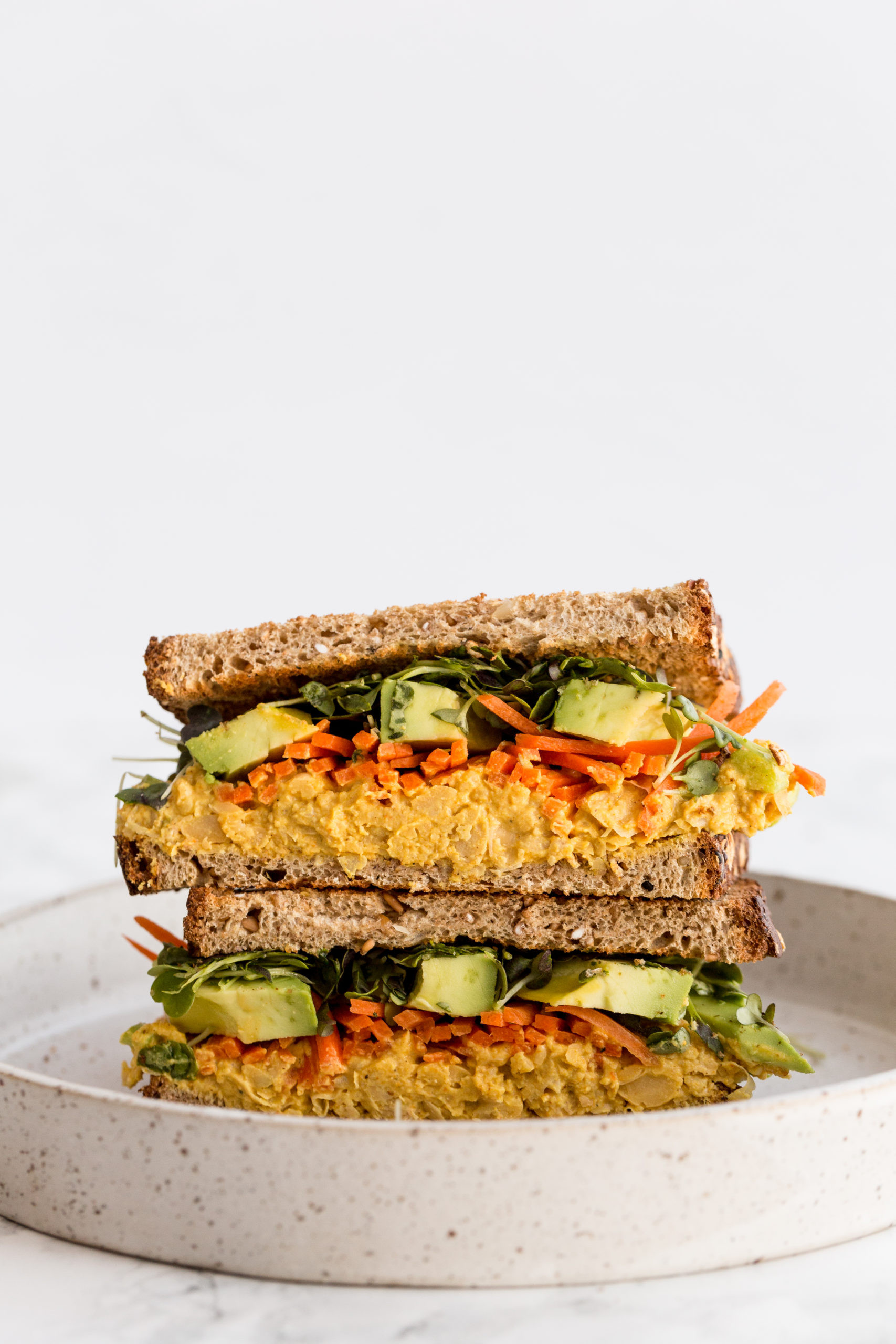 Curried Chickpea Salad Sandwich