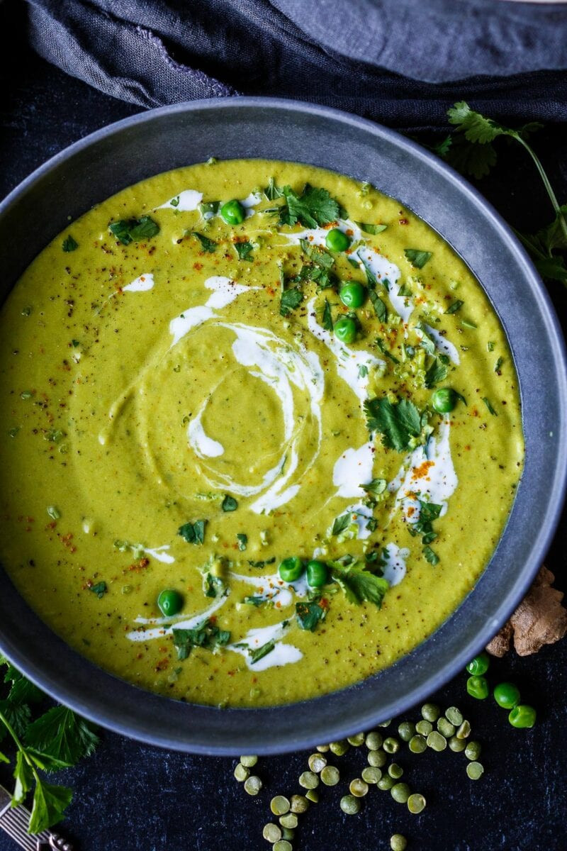 Curried Split Pea Soup