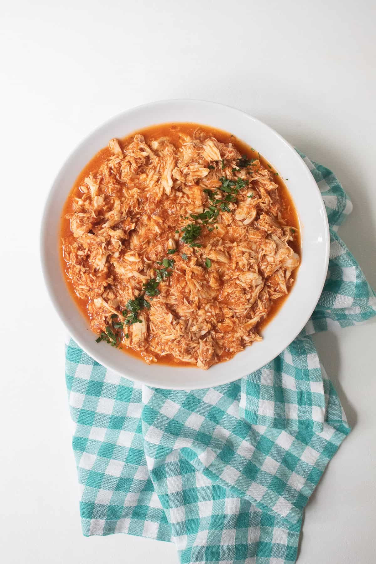 Easy Shredded Salsa Chicken