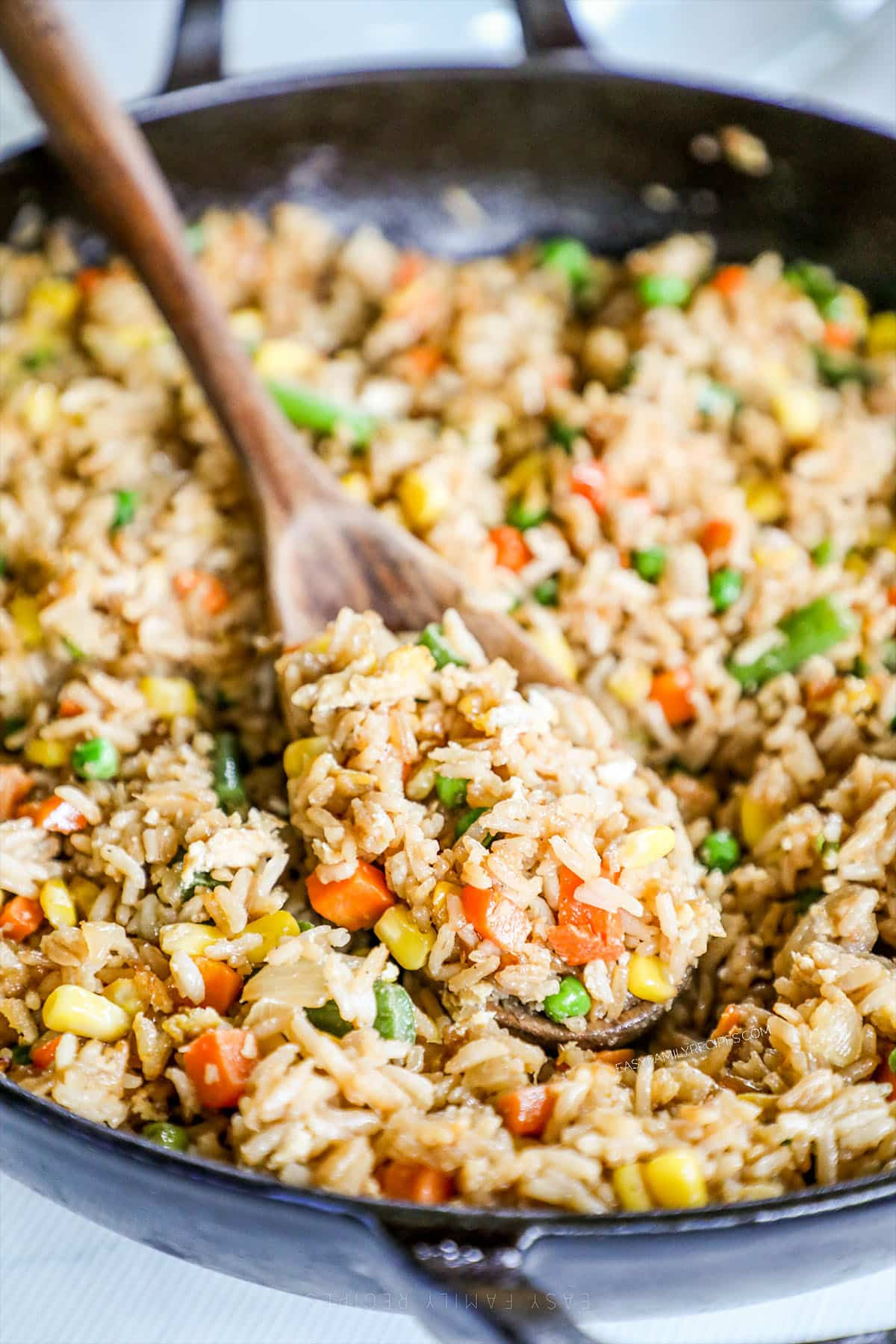 Easy Vegetable Fried Rice