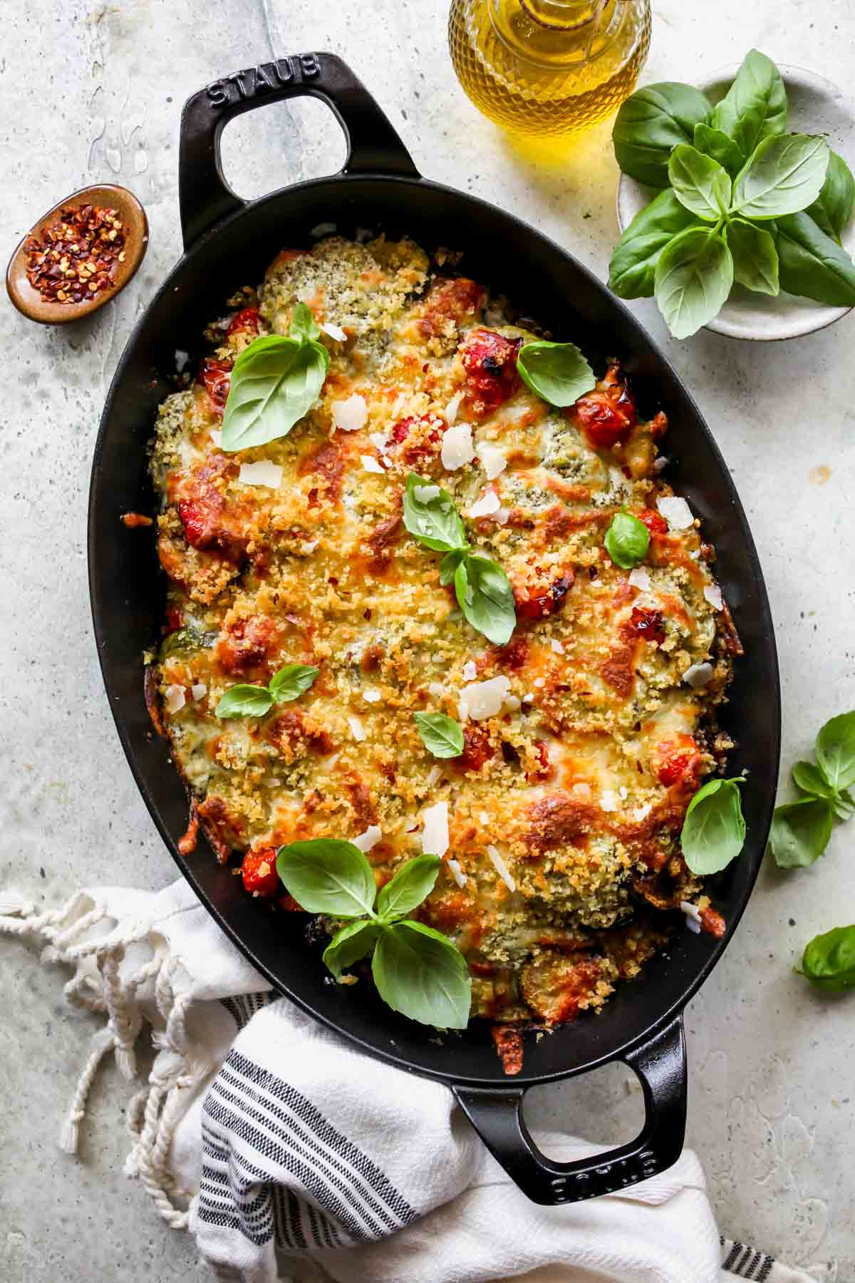 Eggplant & Zucchini Lasagna