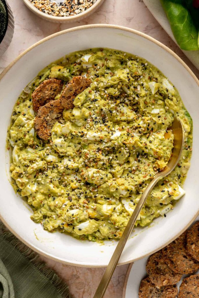 Everything Bagel Avocado Salad